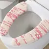 Almofada de Assento Sanitário para Uso Doméstico no Inverno, Assento Sanitário Adesivo para Todas as Estações, Novo Pad Sanitário Universal Espessado Lavável para Outono e Inverno