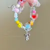 Conheça o Arco-Íris~ Colar de Doces Celebridade da Internet Doce-Legal Menina Picante Corrente para Clavícula Feminina Ins Design de Nicho Acessórios Tendência