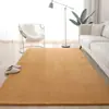Tapete simples de cor sólida nórdica para sala de estar, tapete de mesa de centro, cobertor completo para cabeceira de quarto, tapete de casa espesso lavável