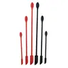 Amazon Tiktok Mini Espátula Pequeña Juego de 3 Piezas Repostería Mermelada Espátula de Silicona de Doble Extremo Herramientas para Hornear