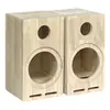 Altavoces de audio para coche de 4 pulgadas 5 pulgadas 6.5 pulgadas 8 pulgadas caja vacía para altavoz caja de madera maciza de dos vías caja de madera para altavoz de casa