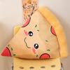 Almohada Creativa Rollo de Pizza de Papas Fritas Cama Cojín para Dormir Día del Niño Comida Snack Muñeco