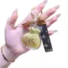 Pingente de Ouro Puro 999 Saco da Sorte Chaveiro de Couro Pingente de Bolsa Corrente para Celular Pingente de Bolsa Atacado