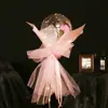 Día de San Valentín confesión Rosa LED bola de onda Red de puesto de globos bouquet de red bola de onda luminosa al por mayor