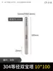 Conector Roscado Reto de Aço Inoxidável 304 Tubo de Água Tubo de Gás Natural Direto Mangueira de Borracha Mangueira de Óleo Junta de Bambu Junta de Topo Mangueira Flexível