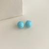 Pendientes Pequeños Frescos de Acrílico Acetato Diseño de Nicho Pendientes Teñidos Simi Personalidad Modernos Pendientes Colgantes Sentido Avanzado