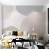 Papel pintado de combinación de colores simple moderno nórdico Tela de pared sala de estar sofá TV pared de fondo papel pintado dormitorio pintura de tela de pared sin costuras