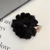 Elástico de Cabelo Macio com Imitação de Pelo de Vison, Scrunchie Plush Grande, Prendedor de Cabelo de Inverno, Alta Elasticidade, Acessório de Cabelo