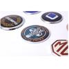 Fabricante Fabricación a Medida Logo Acrílico para Coche Plástico ABS Cromado Tricidimensional Alto Grado Galvanizado Cromado Logo Trasero