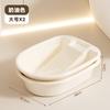 Tina de Lavado para el Hogar Dormitorio de Estudiantes Lavabo Integrado Engrosado Lavabo Grande para Bebé Lavar Ropa Íntima Calcetines Ropa Tina de Lavado