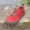 Platinum Disi Zapatos de Mujer Vintage de Cuero Genuino 2025 Nuevo Fondo Grueso con Cordones Cuero Suave Fondo Suave Zapatos Casuales Cómodos
