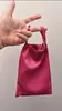 Bolsa de satén con cordón, Satén de seda sintética, Bolsa de regalo, Bolsa de almacenamiento a prueba de polvo para cosméticos y joyas