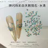 Paquete de Materiales de Cisne Blanco y Negro con Circonita, Pedrería Plana de Espalda Plana, Espiga de Trigo, Marquise, Lágrima, Pedrería para Uñas, Decoraciones Populares para Uñas