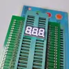 Fabricante Personalizado Tubo Digital LED de 3 Dígitos Pequeno 3 8 Luz Branca de Alto Brilho Linha Dupla 6 Pinos Display Digital 1809Aw