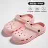 Zuecos de Verano para Mujer para Exteriores con Agujeros, Antideslizantes, Resistentes al Olor, de Secado Rápido, Sandalias sin Cierre con Talón Cubierto