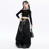 Ropa de Jazz Dance para Niñas Conjunto de Ropa de Práctica de Baile Ropa de Presentación Estilo Jazz Street Dance Hip-Hop para Niños Niñas Otoño