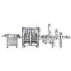 Línea de Producción Automática de Tapado y Sellado para Conservas Cuantitativas Maquinaria y Equipo Automático Completo para Llenado y Sellado de Mermelada en Botellas de Vidrio