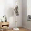 Perchero de pie simple y elegante para uso doméstico, adecuado para sala de estar y dormitorio, estante de almacenamiento de ropa, perchero y colgador de bolsos