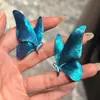 Brincos de Borboleta Azul Super Fada Nicho Únicos Retrô Elegantes Brincos de Alta Qualidade Elegantes Novos Brincos Simples para Mulheres