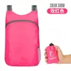 Bolsa Plegable de Piel, Mochila Ligera para Exteriores, Mochila de Viaje Portátil para Montañismo, Mochila de Gran Capacidad
