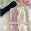 Cárdigan de Protección Solar Delgado para Mujer Tejido de Seda de Hielo Chaqueta de Verano Ropa Exterior Cover-Up 2026 Camisa Blanca de Aire Acondicionado