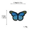 Bordado por Computadora Mariposa Colorida Transfronterizo Más Vendido Parches Mixtos de Mariposas para Chaquetas Abrigadoras Parches de Bordado Hechos a Mano para DIY