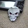 Adhesivo metálico para coche transfronterizo Harley calavera adhesivo para carrocería de coche adhesivo de cabeza de fantasma adhesivo vertical para cola de coche pegatina de decoración modificación