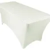 Mantel cubierta de mesa de 6 pies fábrica transfronteriza cubierta de mesa elástica cubierta de mesa patrón fijo posible