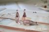 Cao Yage Botella de Vino Colgante Hecho a Mano DIY Material Resina Botella de Bebida Botella de Jugo Broche Accesorios en Stock