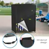 Funda para Estante de Almacenamiento de Baloncesto de Tela Oxford Cubierta Protectora para Estante de Almacenamiento de Pelotas Funda para Estante de Almacenamiento de Equipos Deportivos