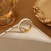 Anillo transfronterizo de Europa y Estados Unidos para mujer, anillo de diamantes completo súper versátil para mujer, anillo de titanio ligero de lujo de alto sentido ins, fabricantes al por mayor