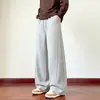 Pantalones de Otoño e Invierno para Hombre, Pantalones Rectos Fluidos, Marca de Tendencia Nueva 2026, Pantalones Largos hasta el Suelo, Pantalones Largos Casuales Americanos de Alta Calle Ins