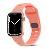 Adequado para Pulseira iWatch Silicone Nova Fivela Quadrada Pulseira Applewatch Se8 Apple Ultra Modelo Esportivo