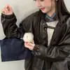 Chaqueta de cuero para niña, de manga larga, estilo Maillard moderno y elegante primavera/otoño 2026, abrigo de cuero tipo biker para niña pequeña