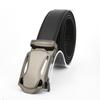 Cinturón de suministro de puesto para hombre de negocios y ocio con hebilla automática, cinturón de regalo de bienestar en vivo, fabricantes mayoristas