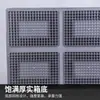 Caja logística de la UE al por mayor del fabricante Caja de plástico para rotación Tapa plana rectangular Caja de tránsito para piezas de automóvil Caja logística