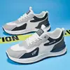 Nuevos Zapatos de Papá de Verano para Hombre, Zapatos de Malla Transpirable, Zapatos Casuales, Tenis Gruesos con Cordones para Hombre, Zapatillas Casuales para Correr para Hombre