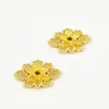Joyería Yingyi DIY, piezas de flor de loto de doble capa, tocados antiguos, corona de fénix, corona para el cabello, horquilla, accesorios de material