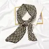Bufanda para Mujer Invierno Tejida Larga Estilo Coreano Nuevo Estilo Coreano Estudiante Decorativa Geométrica Larga de Lana Pequeña Bufanda