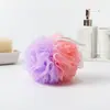 Bomba de Baño Grande de 50g con Bloques de Color, Bola de Flor de Baño No Desintegrable, Bola de Baño con Bloques de Color, Artículos de Baño, Bola de Baño para Exfoliar la Espalda