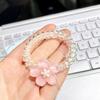 Anillo para el pelo de línea telefónica Sanrio, Dibujos animados, Alta elasticidad, Dulces accesorios para el cabello, Pulsera de doble uso para novia, Cuerda para la cabeza de mujer estilo Mori