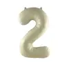 Globos de Aluminio Digitales de 32 pulgadas, Versión Americana, Color Blanco Caramelo, Blanco Leche, Rosa Dulce, Venta al por Mayor