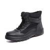 Zapatos de Protección Laboral Negros Transfronterizos para Hombre, Antipinchazos, Antimpacto, Antideslizantes, Seguros, Resistentes al Desgaste, Transpirables, Fábrica de Protección Laboral