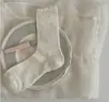 Calcetines de Malla Calados Estilo Ballet para Mujer Primavera y Verano, Calcetines Holgados Calados Dulces y Juveniles Japoneses, Calcetines Largos Blancos Transpirables