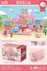 Transfronterizo Amazon Casa de Juegos para Niñas Casa de Muñecas Castillo Villa Casa de Juegos para Niñas DIY Casa de Princesas