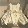 Vestido para Niña 2026 Nuevo Estilo Vestido de Primer Cumpleaños para Bebé Falda con Flores Tridimensionales Vestido de Princesa Vestido Diario