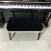 Capa de Tecido para Banco de Piano de Veludo à Prova de Poeira Capa Protetora para Piano Capa Longa para Banco Capa para Banco de Maquiagem