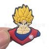Acessórios DIY para Sapatos Croc Dragon Ball Sapatos de Desenho Animado Flor Fivela de Sapato de PVC Acessórios para Sapatos Croc Fivela de Sapato Decorativa Conjunto