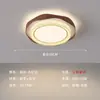 Luminária de Teto para Sala de Estar Modelo Novo 2026 Estilo Mid-Century Cor Nogueira, Luminária Elegante, Luminária de Teto para Quarto com Espectro Completo Proteção para os Olhos