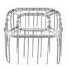 Acero Inoxidable de Grado Alimenticio 304 Parrilla Freidora de Aire Parrilla Horno Rack para Brochetas Rack Especial para Barbacoa Rack para Estufa de Alcohol